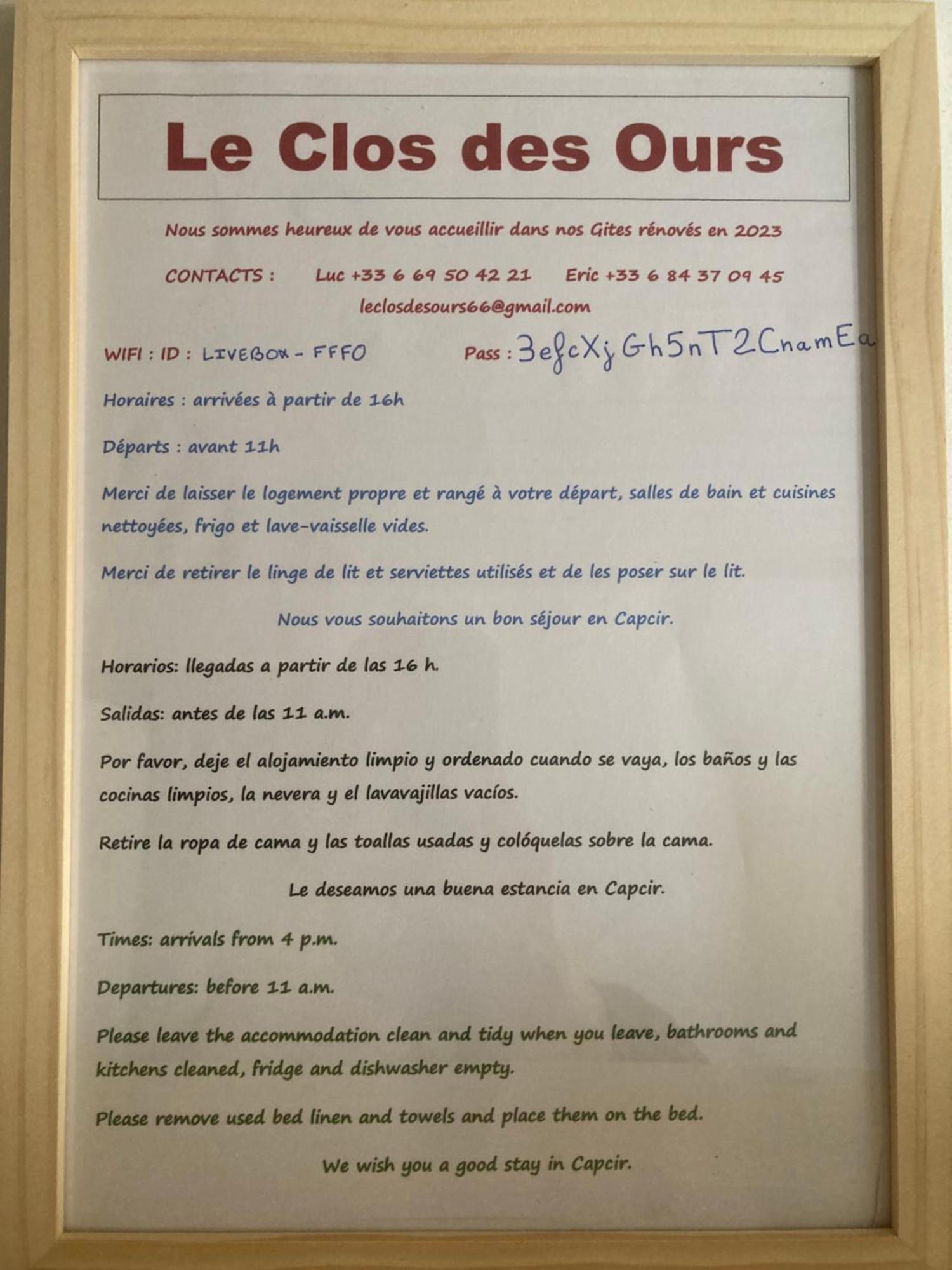 Maison Canelle Le Clos Des Ours Матемал Екстериор снимка